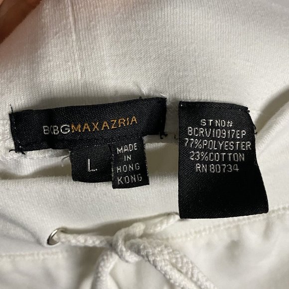 BCBGMAXAZRIA Women's Ivory Velour Floral Sequence Embroidered Pants - Picture 7 of 9